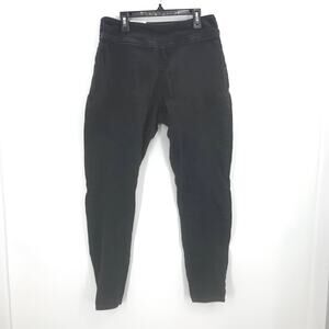 INC Skinny Leg Stretch Jeggings Jeans Black 8